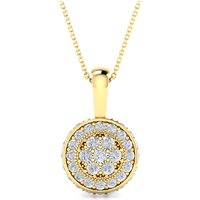 MOH Cluster Necklace Review: 18K Yellow Gold with Natural Diamonds – A Luxurious Investment