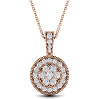 MOH Cluster Necklace Review: Is This 18K Rose Gold Diamond Necklace Worth It?